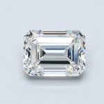 8 Carat Emerald - Natural Diamond - 8.01 - H - VVS2 - EX - EX - Diamonds By Rothschild