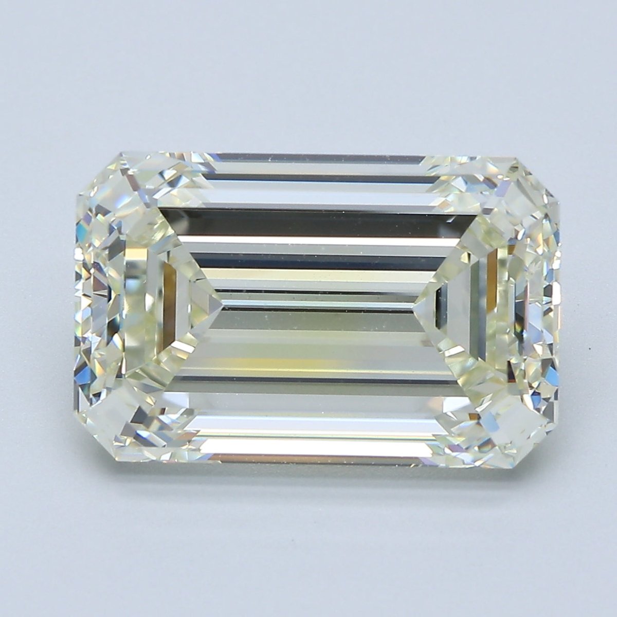 8 Carat Emerald - Natural Diamond - 8.03 - N - VVS2 - EX - EX - Diamonds By Rothschild