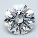 8 Carat Round - Natural Diamond - 8.13 - H - Slightly Included - EX - EX - EX - Diamonds By Rothschild