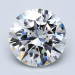9 Carat Round Cut Natural Diamond - H VS2 - 9.07ct - EX Cut Grade - Diamonds By Rothschild