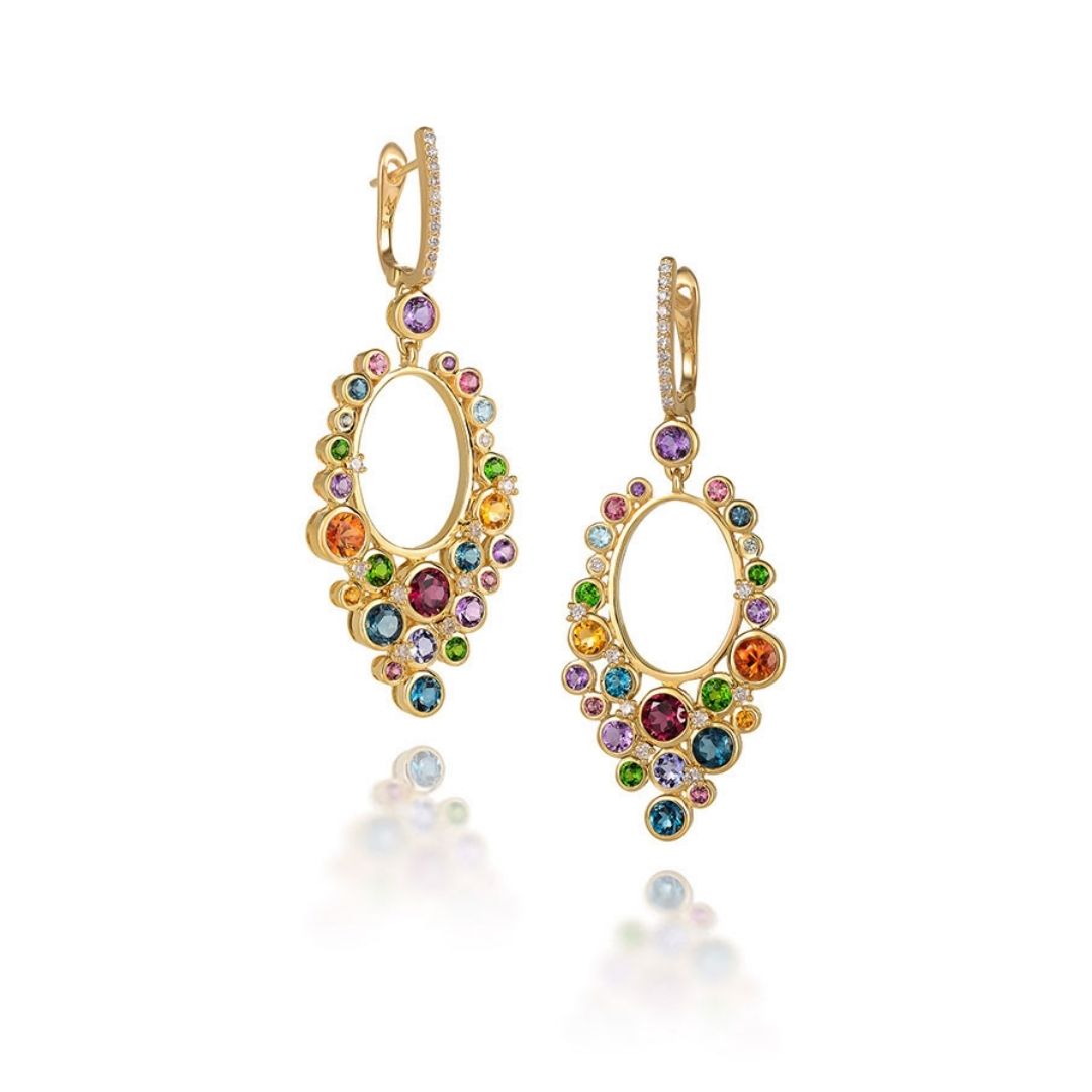 Solstice 2 Dangle Earrings - Martha Seely Designs