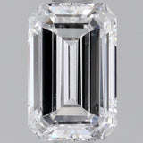 3/4 Carat Emerald Cut Diamond - D VS2 - 0.77ct - 146120