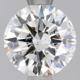 3/4 Carat Diamond - Round Cut Diamond H I1 - 0.80 Carat - SKU193147