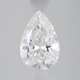 1.5 Carat Pear Shape Cut Diamond - D SI2 - 1.57ct - 259516