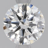 3/4 Carat Diamond - Round Cut Diamond H I1 - 0.72 Carat - SKU187570