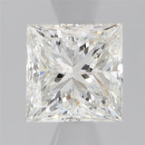 3/4 Carat Princess Cut Diamond - J SI1 - 0.83ct - 243052