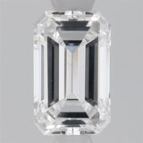 1/2 Carat Emerald Cut Recycled Diamond - E VS1 - 0.65ct - 250298