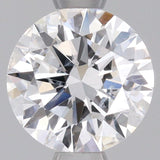 3/4 Carat Round Cut Diamond - E I2 - 0.72ct - 214076