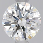 3/4 Carat Diamond - Round Cut Diamond H VVS2 - 0.84 Carat - SKU185660