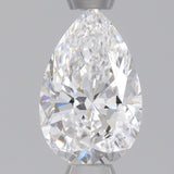 1/2 Carat Pear Shape Cut Diamond - D SI1 - 0.58ct - 214272