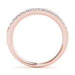 Diamond Pavé Wedding Ring - For 1/2ct & 3/4ct Engagement Rings - Diamonds By Rothschild