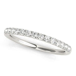 Diamond Pavé Wedding Ring - For 1/2ct & 3/4ct Engagement Rings - Diamonds By Rothschild