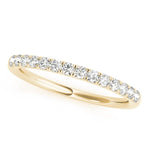 Diamond Pavé Wedding Ring - For 1/2ct & 3/4ct Engagement Rings - Diamonds By Rothschild