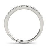 Diamond Pavé Wedding Ring - For 1/2ct & 3/4ct Engagement Rings - Diamonds By Rothschild