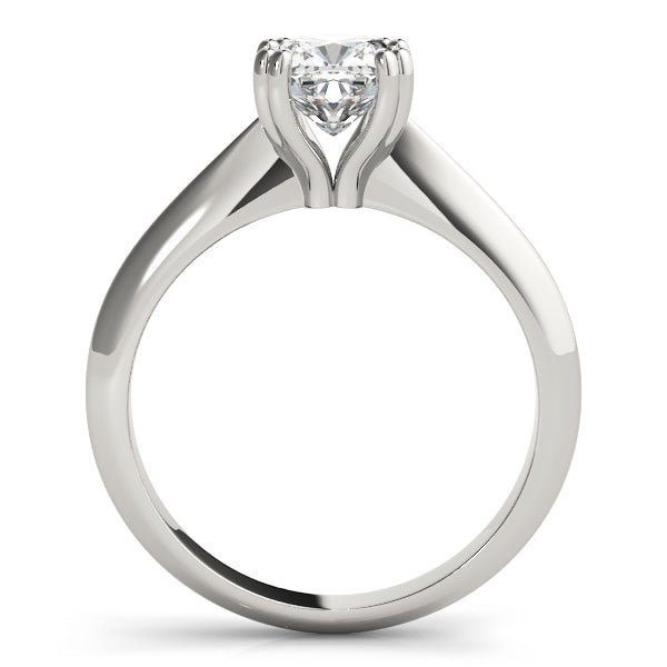 Double Prong Cushion Solitaire Engagement Ring - Diamonds By Rothschild