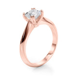 Double Prong Cushion Solitaire Engagement Ring - Diamonds By Rothschild