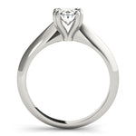 Double Prong Oval Solitaire Engagement Ring - Diamonds By Rothschild
