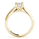 Double Prong Oval Solitaire Engagement Ring - Diamonds By Rothschild