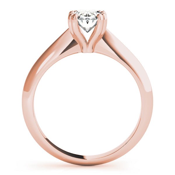 Double Prong Oval Solitaire Engagement Ring - Diamonds By Rothschild