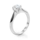 Double Prong Pear Engagement Ring - Diamonds By Rothschild