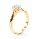 Double Prong Pear Engagement Ring - Diamonds By Rothschild