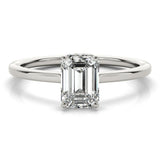Engagement Rings Emerald Cut - Diamonds By Rothschild
