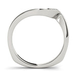Fine Diamond Pavé Euro Shank Wedding Wrap Ring - Diamonds By Rothschild