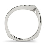 Fine Diamond Pavé Euro Shank Wedding Wrap Ring - Diamonds By Rothschild