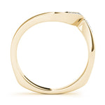 Fine Diamond Pavé Euro Shank Wedding Wrap Ring - Diamonds By Rothschild