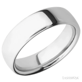 Lashbrook 14K White Gold Male Wedding Ring With Ultra Comfort - Diamonds By Rothschild