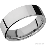 Lashbrook Titanium Male Marriage Band With Polish Finish - Diamonds By Rothschild