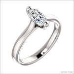 Marquise Cut Shape Diamond Engagement Ring