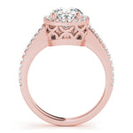 Oval Halo Engagement Ring - Diamonds By Rothschild