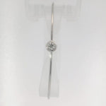 14kw Bezel Diamond Bangle - 0.32cttw F VS