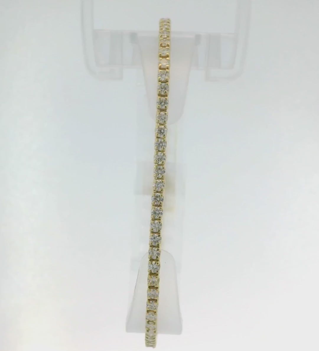 14KY Gold Diamond Bracelet - 2.83ctw