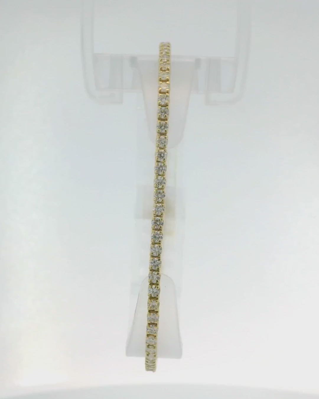 14KY Gold Diamond Bracelet - 2.83ctw