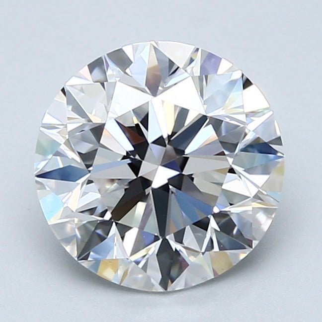 Round - Natural Diamond - 2.7 - D - VS1 - EX - EX - EX - Diamonds By Rothschild