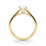 Solitaire Cushion Cut Diamond Ring Setting - Diamonds By Rothschild
