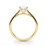 Solitaire Cushion Cut Diamond Ring Setting - Diamonds By Rothschild