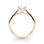 Solitaire Cushion Cut Diamond Ring Setting - Diamonds By Rothschild