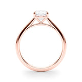 Solitaire Cushion Cut Diamond Ring Setting - Diamonds By Rothschild