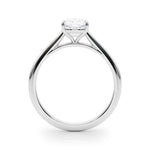 Solitaire Cushion Cut Diamond Ring Setting - Diamonds By Rothschild