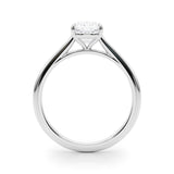 Solitaire Cushion Cut Diamond Ring Setting - Diamonds By Rothschild