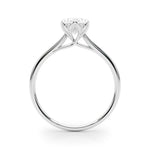 Solitaire Oval Engagement Ring - Diamonds By Rothschild