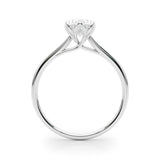 Solitaire Oval Engagement Ring - Diamonds By Rothschild