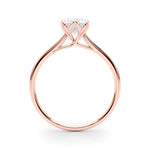 Solitaire Oval Engagement Ring - Diamonds By Rothschild