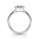 Solitaire Round Bezel Setting Diamond Ring - Diamonds By Rothschild