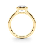 Solitaire Round Bezel Setting Diamond Ring - Diamonds By Rothschild
