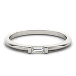 Sophisticated & Stylish Solitaire Diamond Wedding Ring - Diamonds By Rothschild