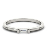 Sophisticated & Stylish Solitaire Diamond Wedding Ring - Diamonds By Rothschild